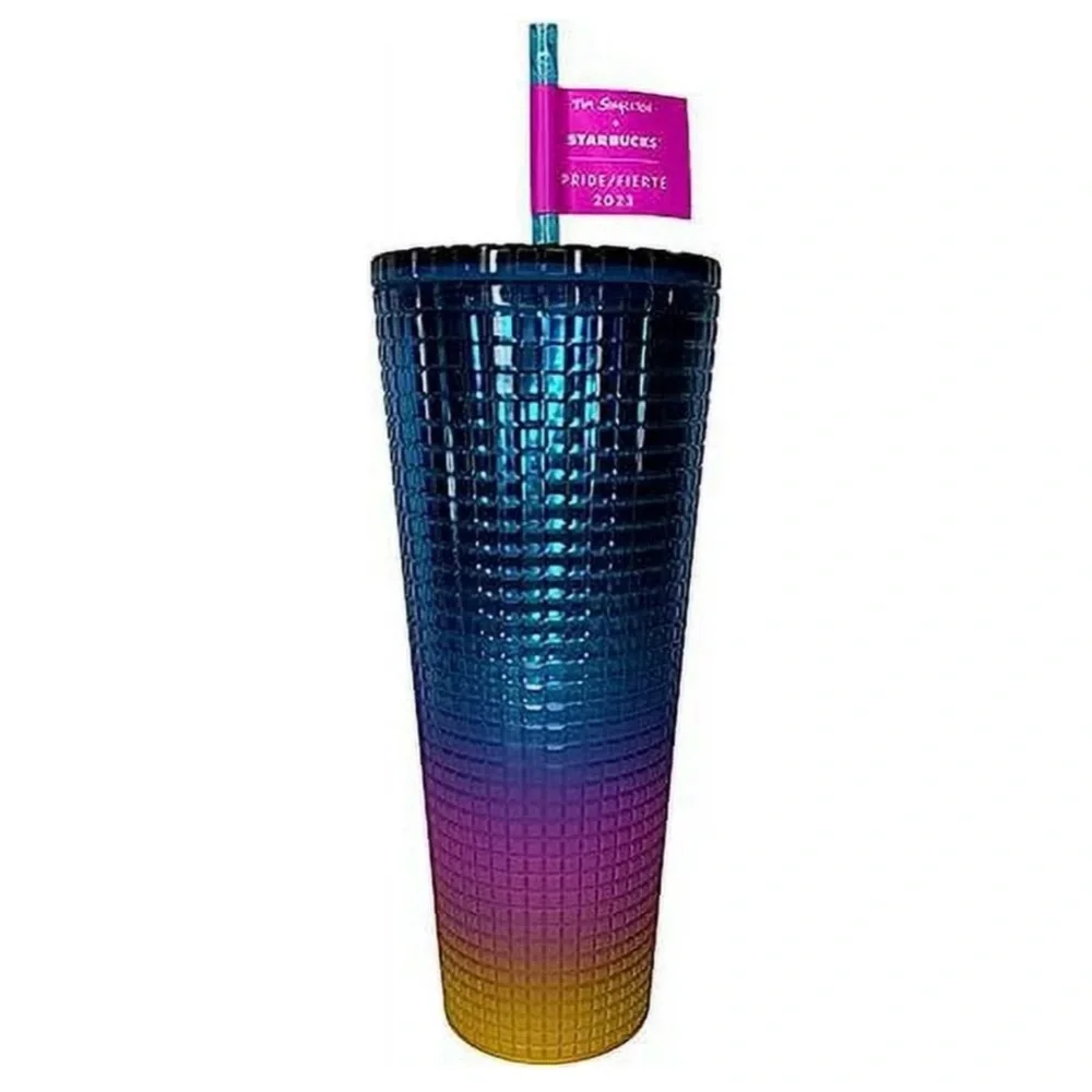 NEw Starbucks Blue and Purple Ombre Tumbler 24OZ